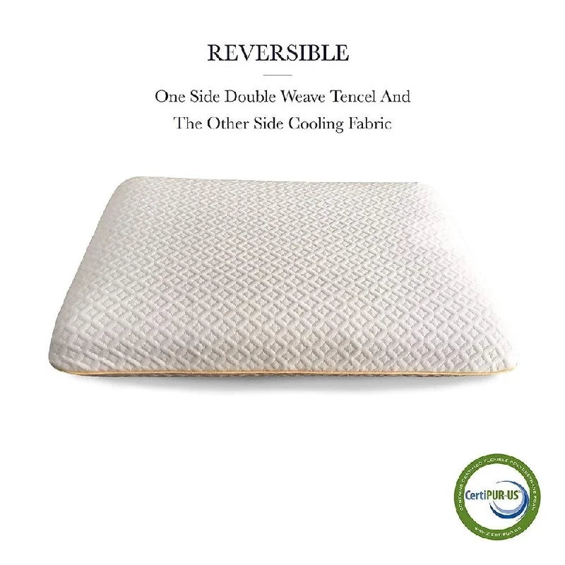 Hypoallergenic Pillows for Allergy SufferersGel Coated original Memory foam pillow