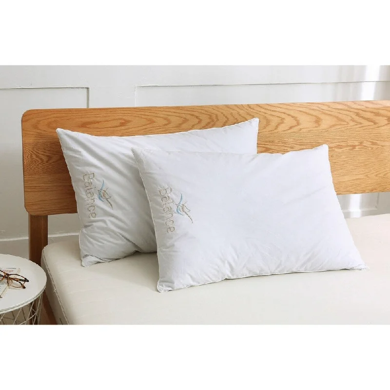 Orthopedic Pillows for Back Pain ReliefSt. James Home Balance, Nano Surround with Pebbled Foam Core Pillow - White Orthopedic Pillows for Back Pain ReliefSt. James Home Balance, Nano Surround with Pebbled Foam Core Pillow - White