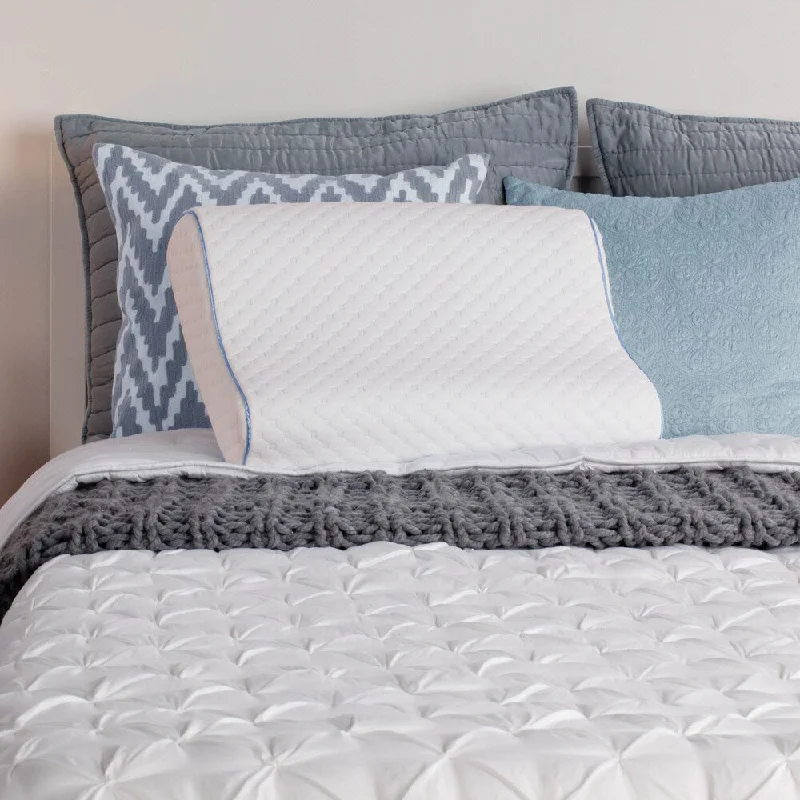 Decorative Pillows for Living Room MakeoverSealy Memory Foam Contour Pillow - White