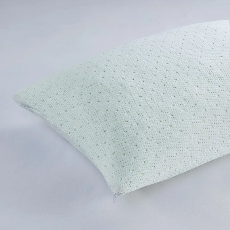 Square Pillows for Modern Home DecorGracie Mills Lynne Solid Shredded Memory Foam Pillow with Bamboo Blend Cover - Ivory Square Pillows for Modern Home DecorGracie Mills Lynne Solid Shredded Memory Foam Pillow with Bamboo Blend Cover - Ivory