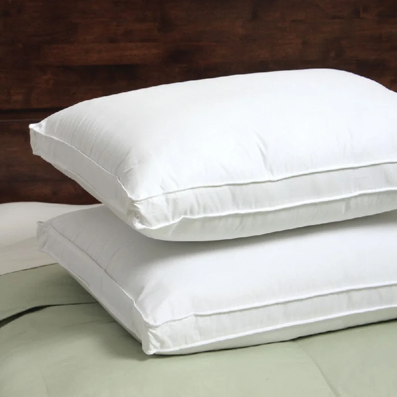 Travel Pillows for Long JourneysHotel Madison 300 Thread Count Won't Go Flat Density Pillow (Set of 2) - White Travel Pillows for Long JourneysHotel Madison 300 Thread Count Won't Go Flat Density Pillow (Set of 2) - White