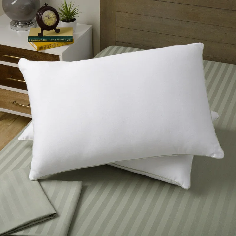 Orthopedic Pillows for Back Pain ReliefDream Essence 300 Thread Count Egyptian Cotton Firm PIllow (Set of 2) - White Orthopedic Pillows for Back Pain ReliefDream Essence 300 Thread Count Egyptian Cotton Firm PIllow (Set of 2) - White