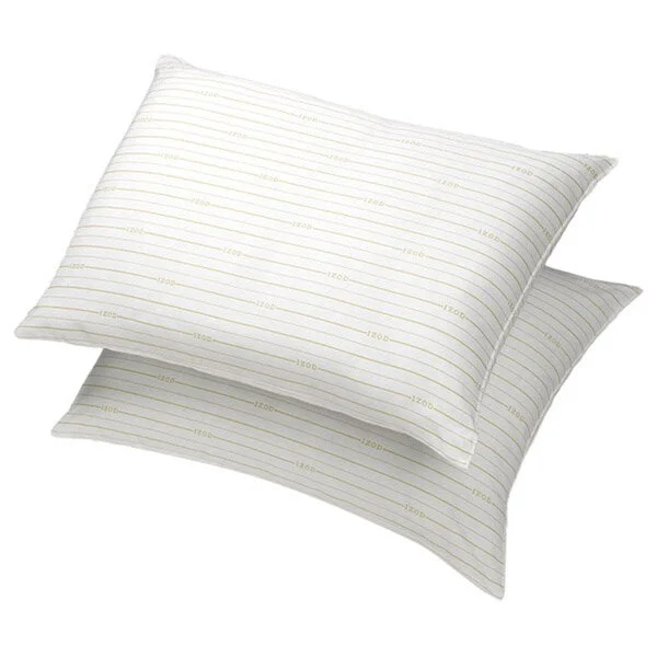 Firm Pillows for Side SleepersIZOD Signature Stripe Extra Firm Jumbo Pillow (Set of 2) - White Firm Pillows for Side SleepersIZOD Signature Stripe Extra Firm Jumbo Pillow (Set of 2) - White