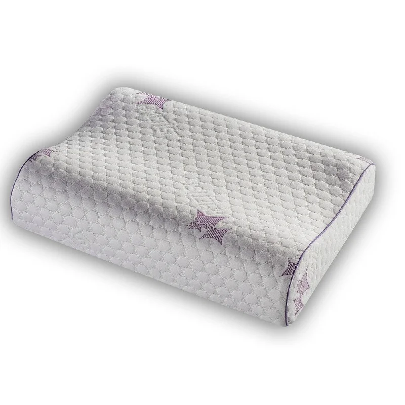 Firm Pillows for Side SleepersDecorotika Ametist Neck Support Positive Memory Foam Standard Pillow - White/cream Firm Pillows for Side SleepersDecorotika Ametist Neck Support Positive Memory Foam Standard Pillow - White/cream