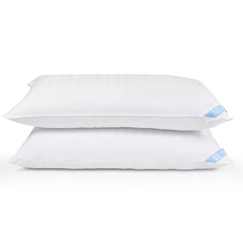 Round Pillows for Boho-Style InteriorsSealy Classic 300 Thread Count King Size Pillow (Set of 2) - White Round Pillows for Boho-Style InteriorsSealy Classic 300 Thread Count King Size Pillow (Set of 2) - White