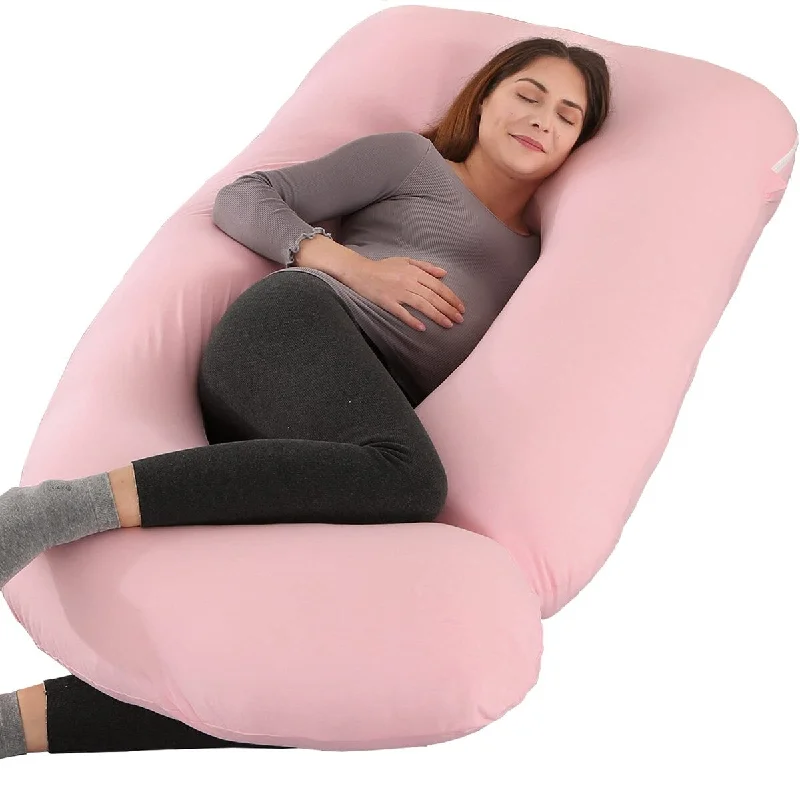 Orthopedic Pillows for Back Pain ReliefPregnancy Pillow,57 inches U Shaped Maternity Pillow with Removable Cover Full Body Pillow Support for Back, HIPS, Legs, Belly