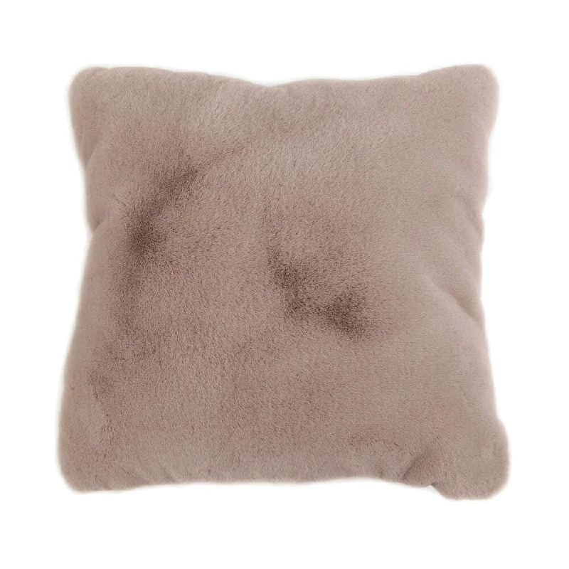 Cooling Pillows for Hot Sleepers20 X 20 Inch Fabric Upholstered Accent Pillow with Fur Like Texture, Brown Cooling Pillows for Hot Sleepers20 X 20 Inch Fabric Upholstered Accent Pillow with Fur Like Texture, Brown