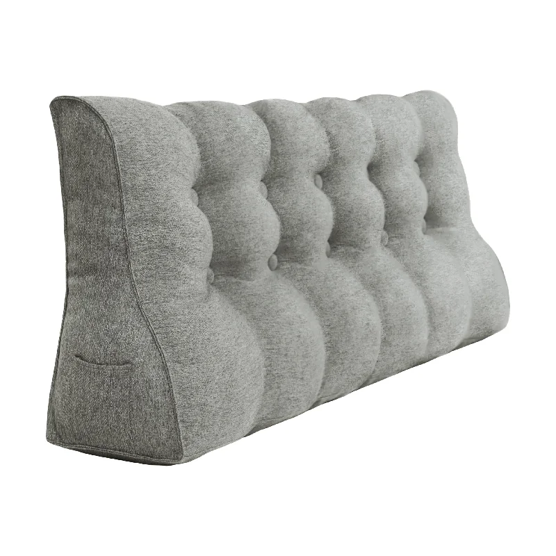 Memory Foam Pillows for Neck SupportContoured Bed Rest Wedge Reading Pillow Headboard Large Backrest Pillow Memory Foam Pillows for Neck SupportContoured Bed Rest Wedge Reading Pillow Headboard Large Backrest Pillow
