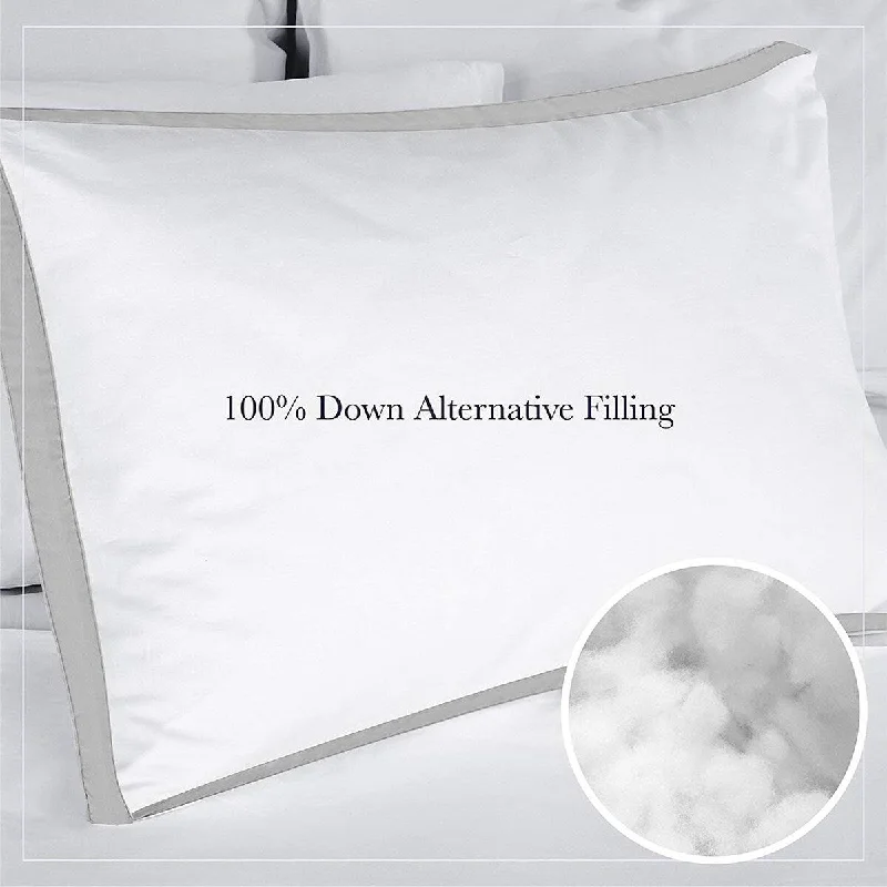 Bolster Pillows for Sofa DecorationDown Alternative Gusset Organic Cotton Pillow 20" x 30" - White Bolster Pillows for Sofa DecorationDown Alternative Gusset Organic Cotton Pillow 20" x 30" - White