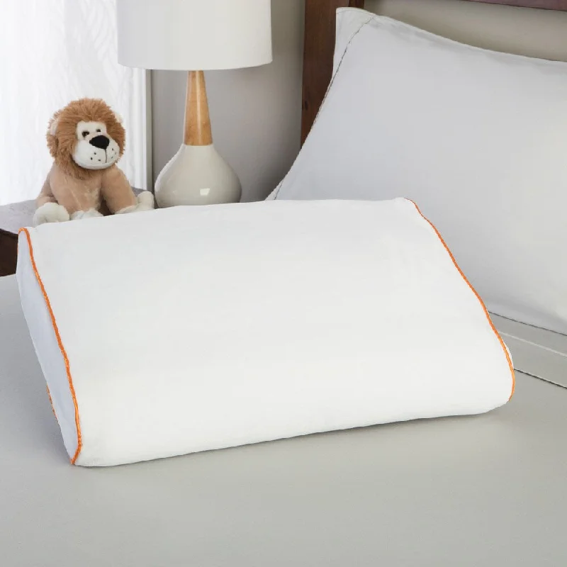 Kids Pillows with Fun DesignsPureCare Dual Silhouette Youth Memory Foam Pillow