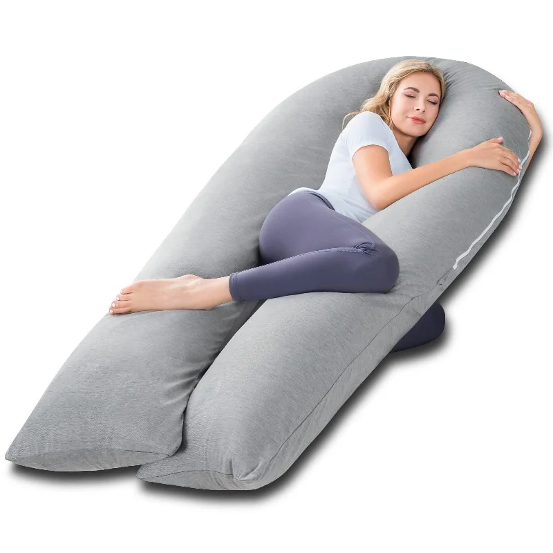 Firm Pillows for Side SleepersPregnancy Pillows, Cooling Silky Pregnancy Pillows for Sleeping, 65" U Shaped Full Body Maternity Pillow Firm Pillows for Side SleepersPregnancy Pillows, Cooling Silky Pregnancy Pillows for Sleeping, 65" U Shaped Full Body Maternity Pillow