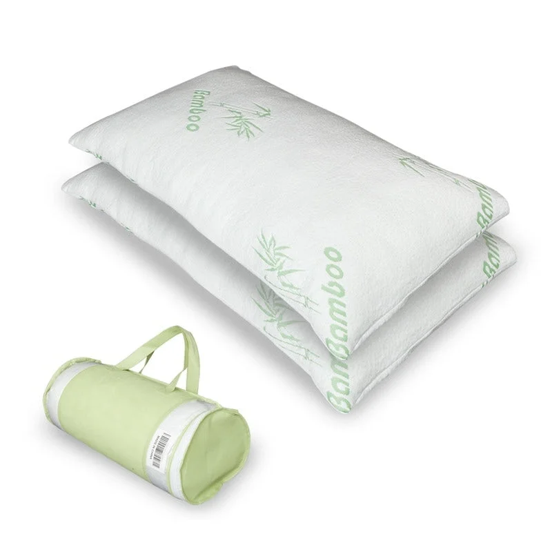 Hypoallergenic Pillows for Allergy SufferersBamboo Fiber Memory Foam Pillow King/Queen Single Hypoallergenic Pillows for Allergy SufferersBamboo Fiber Memory Foam Pillow King/Queen Single