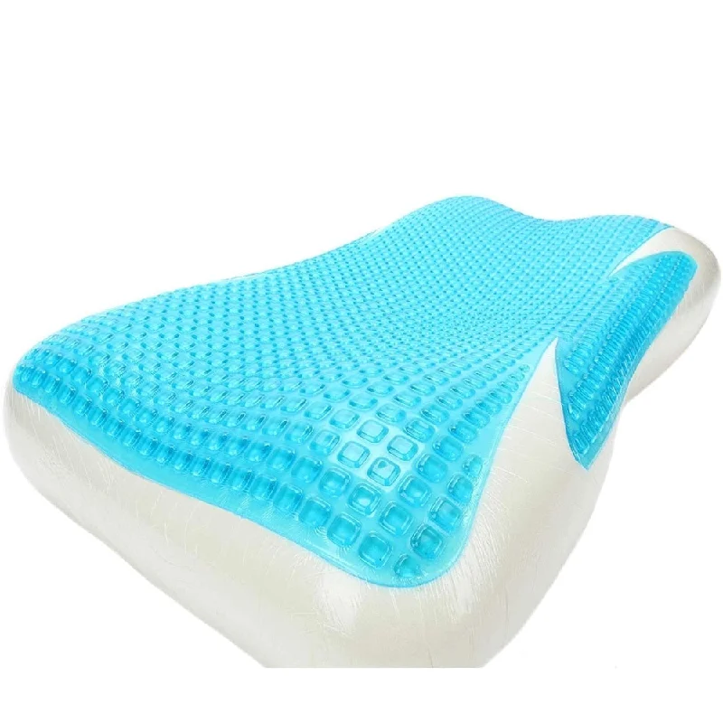 Memory Foam Pillows for Neck SupportCheer Collection Memory Foam Ventilated Pillow - White Memory Foam Pillows for Neck SupportCheer Collection Memory Foam Ventilated Pillow - White