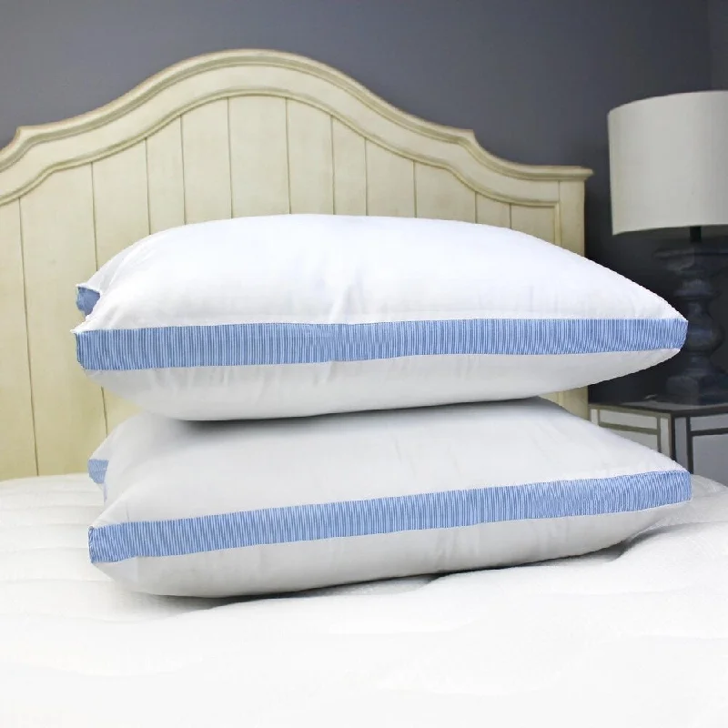 Square Pillows for Modern Home DecorIso-Pedic Ultra Cooling Microfiber Pillow (Set of 2) - WHITE Square Pillows for Modern Home DecorIso-Pedic Ultra Cooling Microfiber Pillow (Set of 2) - WHITE