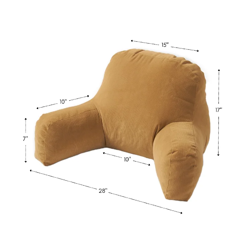 Silk Pillows for Smooth Skin and HairOmaha Corduroy Junior Bed Rest Pillow