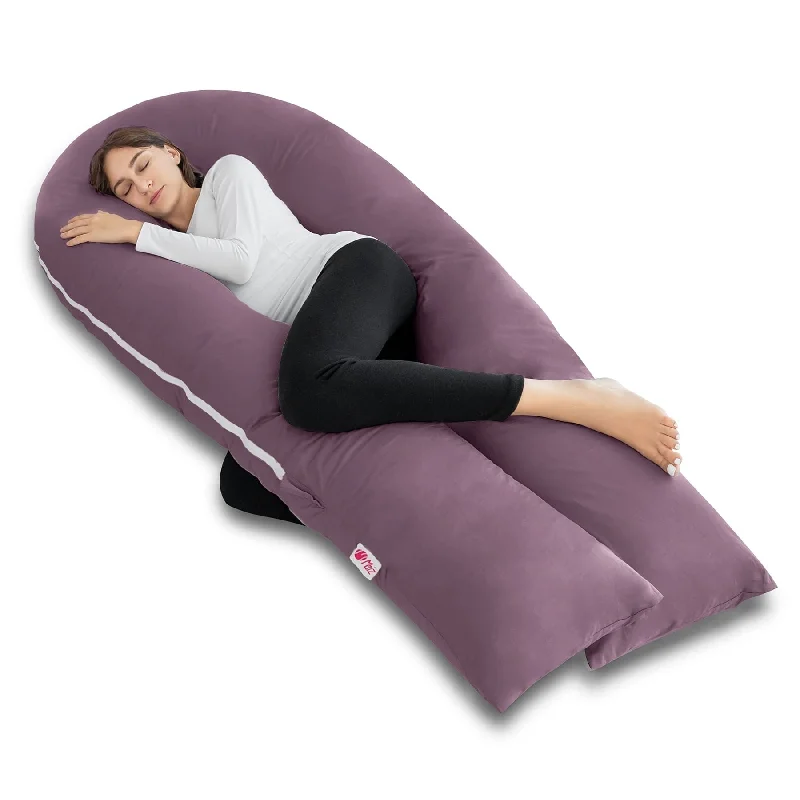 Down Alternative Pillows for Ethical ChoicesPregnancy Pillows, Cooling Silky Pregnancy Pillows for Sleeping, 65" U Shaped Full Body Maternity Pillow Down Alternative Pillows for Ethical ChoicesPregnancy Pillows, Cooling Silky Pregnancy Pillows for Sleeping, 65" U Shaped Full Body Maternity Pillow