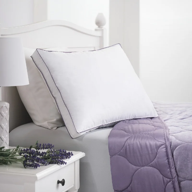 Travel Pillows for Long JourneysLavender Scented Aromatherapy Pillow - Allenbach by Porch & Den - White Travel Pillows for Long JourneysLavender Scented Aromatherapy Pillow - Allenbach by Porch & Den - White