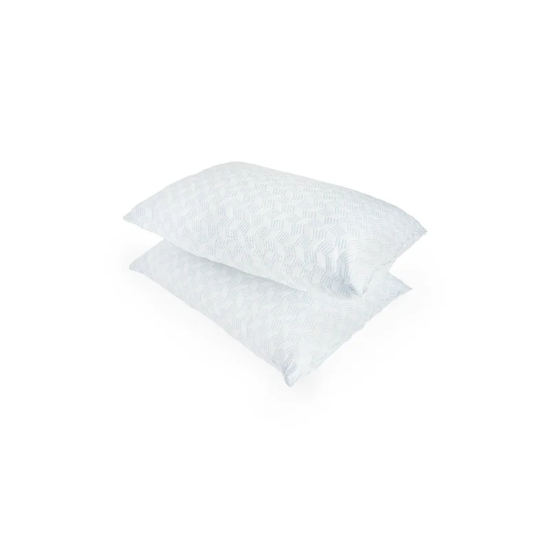 Cotton Pillows for Natural ComfortCannon Cooling Knit 2 Pack Pillow