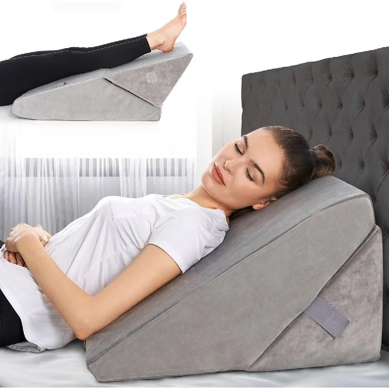 Bolster Pillows for Sofa DecorationAdjustable Bed Wedge Pillow