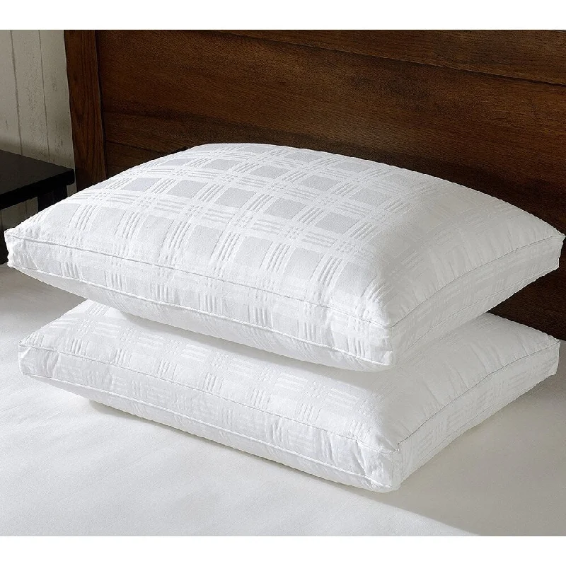 Orthopedic Pillows for Back Pain ReliefDownluxe Gusseted Down Pillow - Premium Bed Pillows 650 Fill Power with 100% Cotton Cover (Set of 2) Orthopedic Pillows for Back Pain ReliefDownluxe Gusseted Down Pillow - Premium Bed Pillows 650 Fill Power with 100% Cotton Cover (Set of 2)