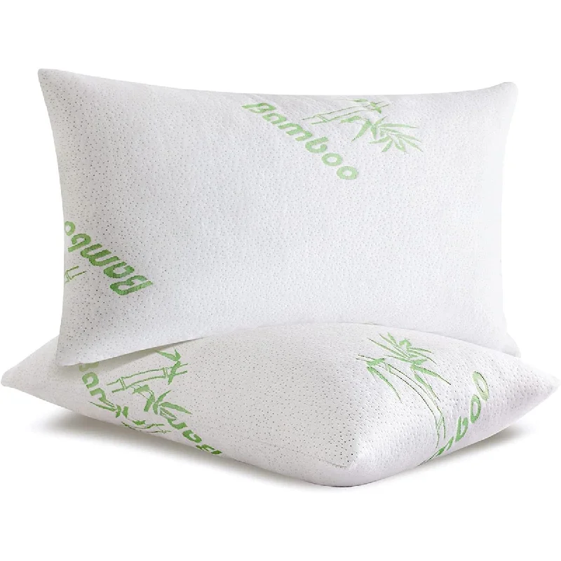 Decorative Pillows for Living Room MakeoverKing Size Soft Plush Bamboo Memory Foam Support Pillow (Set Of 2) - White Decorative Pillows for Living Room MakeoverKing Size Soft Plush Bamboo Memory Foam Support Pillow (Set Of 2) - White