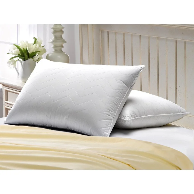 Round Pillows for Boho-Style InteriorsElla Jayne Exquisite Hotel Quilted Gel Filled Soft Pillow (Set of 2) Round Pillows for Boho-Style InteriorsElla Jayne Exquisite Hotel Quilted Gel Filled Soft Pillow (Set of 2)