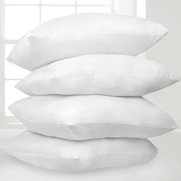 Bolster Pillows for Sofa DecorationSoft Down Alternative Hypoallergenic Pillows (Set of 4)
