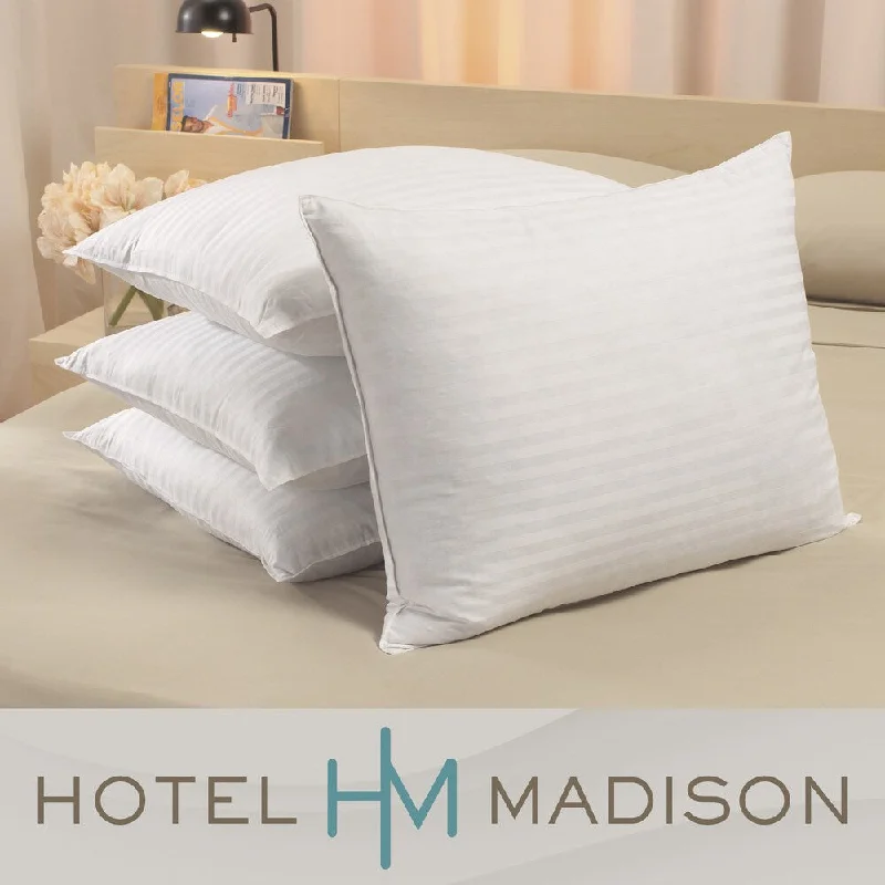 Memory Foam Pillows for Neck SupportHotel Madison Deluxe Microfeather Pillows (Set of 4) Memory Foam Pillows for Neck SupportHotel Madison Deluxe Microfeather Pillows (Set of 4)