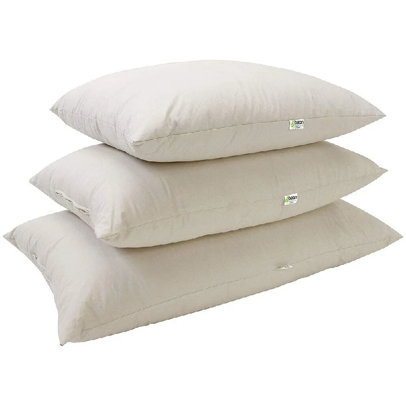 Memory Foam Pillows for Neck SupportBean Products Org Kapok and Org Latex Pillows