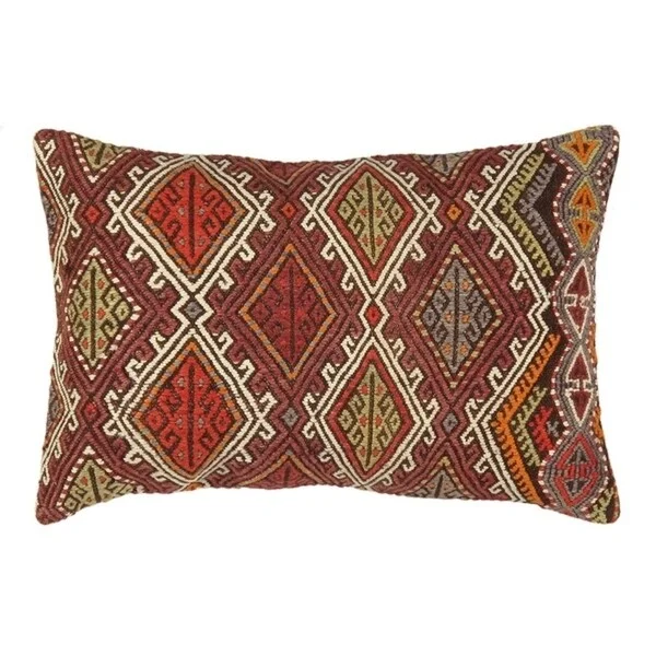 Kids Pillows with Fun DesignsPasargad Vintage Turkish Kilim Lumber Pillow (16" X 24") - Multi Kids Pillows with Fun DesignsPasargad Vintage Turkish Kilim Lumber Pillow (16" X 24") - Multi