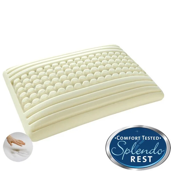 Back Support Pillows for Office ChairsSplendorest 'Perfect' Dots and Stripes Traditional-shape Memory Foam Pillow