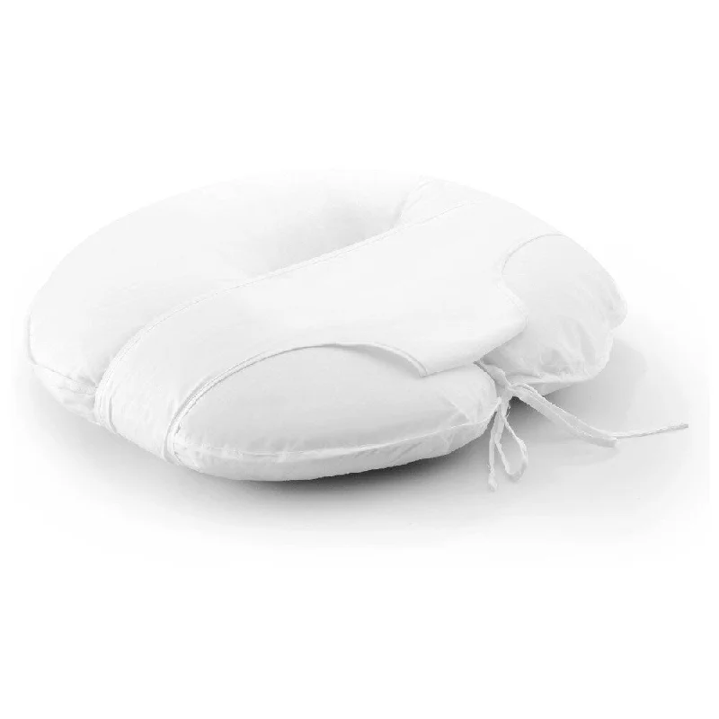 Down Alternative Pillows for Ethical ChoicesCheer Collection Nursing, Resting Multi-Purpose Pillow with Strap Down Alternative Pillows for Ethical ChoicesCheer Collection Nursing, Resting Multi-Purpose Pillow with Strap
