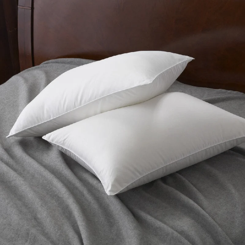 Memory Foam Pillows for Neck SupportFamous Maker 230 Thread Count Firm Down Alternative Pillow