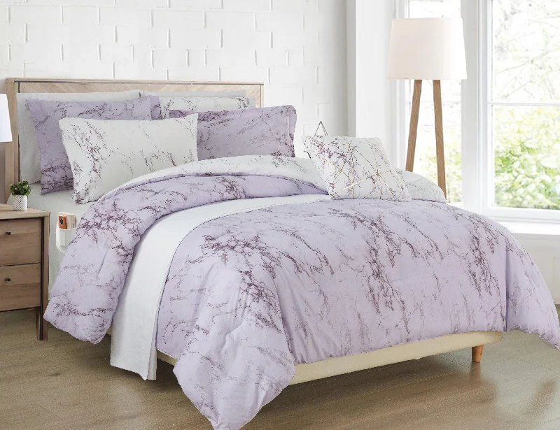 Lilac/White