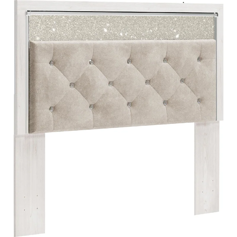 Bamboo - charcoal infused mattresses for odor absorptionAltyra Headboard - White