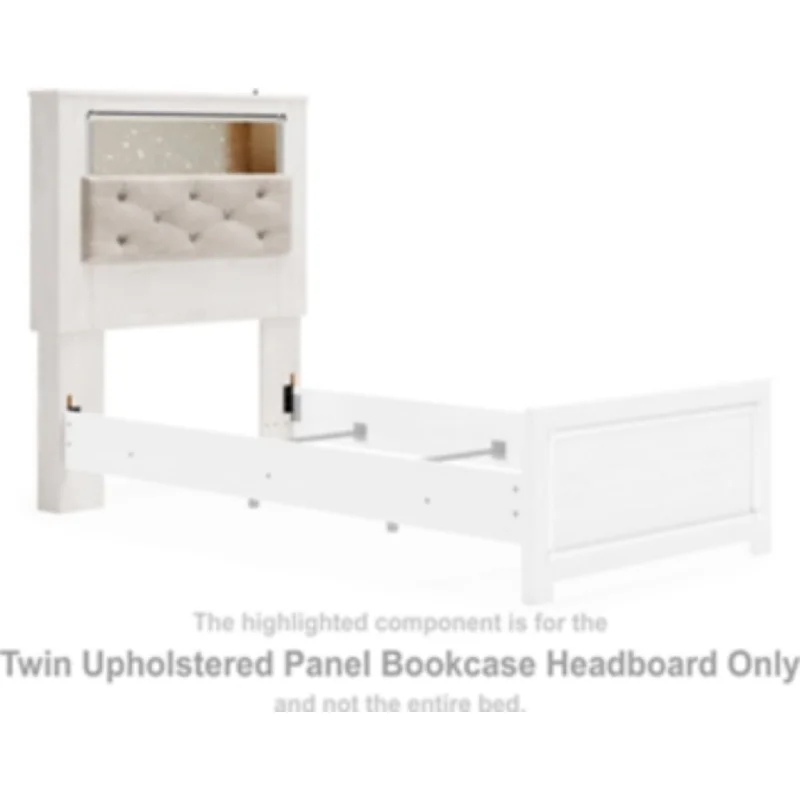 Memory foam mattresses for pressure relief and contouringAltyra Twin Upholstered Headboard - White Memory foam mattresses for pressure relief and contouringAltyra Twin Upholstered Headboard - White
