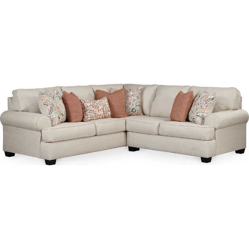 King - size mattresses for spacious master bedroomsAmici 2 Piece Sectional - Linen
