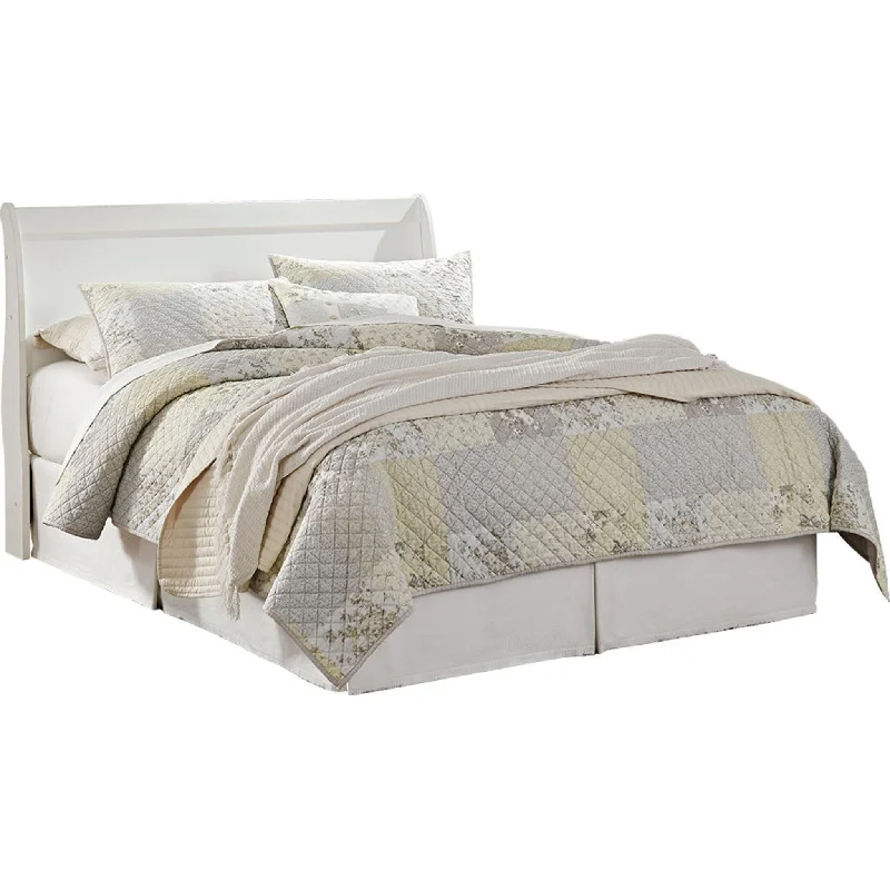 Latex mattresses with natural bounce and breathabilityAnarasia Queen Sleigh Headboard - White Latex mattresses with natural bounce and breathabilityAnarasia Queen Sleigh Headboard - White
