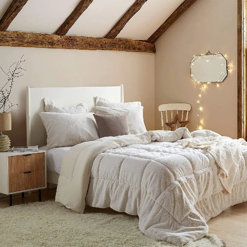 Bamboo - fiber - filled comforters with antibacterial and breathable qualitiesAww Buddy - Coma Inducer® Oversized Comforter Set - Whitecap Taupe Bamboo - fiber - filled comforters with antibacterial and breathable qualitiesAww Buddy - Coma Inducer® Oversized Comforter Set - Whitecap Taupe