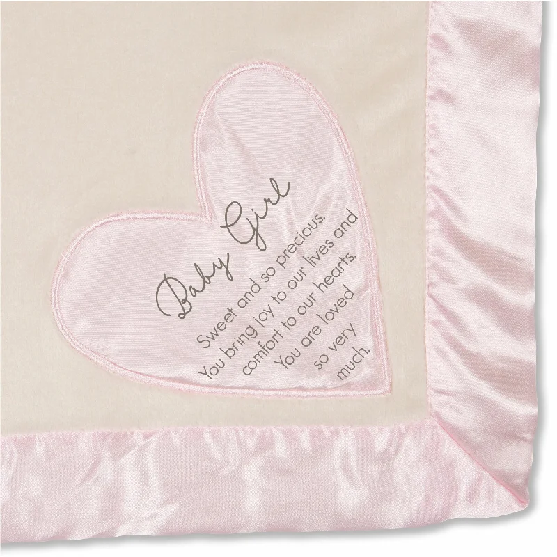 Bamboo fiber blankets with natural antibacterial propertiesBaby Girl 30" x 40" Royal Plush Blanket Bamboo fiber blankets with natural antibacterial propertiesBaby Girl 30" x 40" Royal Plush Blanket