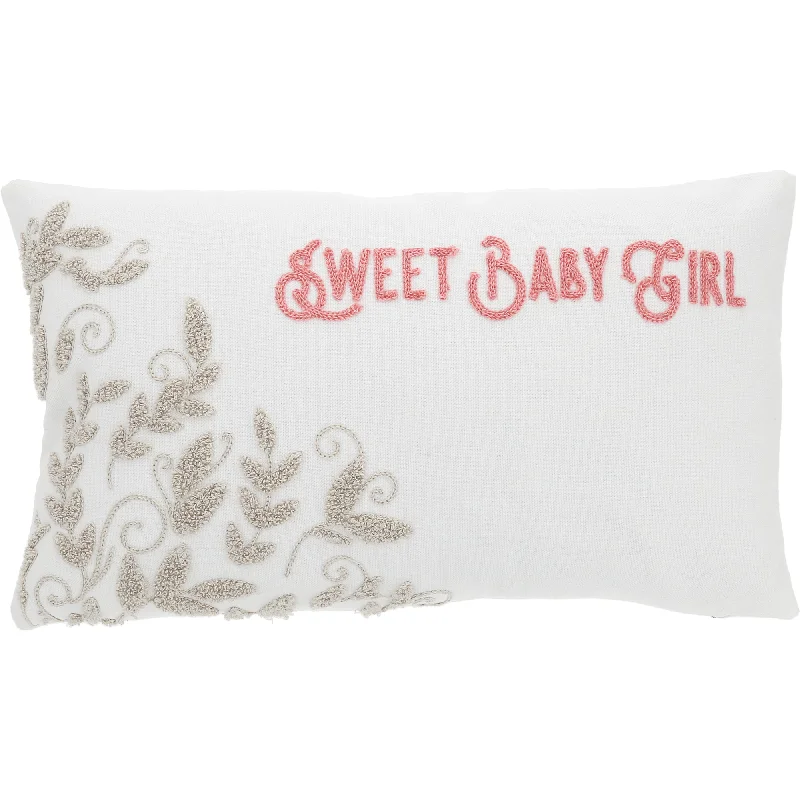 Queen - size blankets for standard - sized bedsBaby Girl Vines - 16" x 10" Punch Needle Embroidered Pillow Queen - size blankets for standard - sized bedsBaby Girl Vines - 16" x 10" Punch Needle Embroidered Pillow