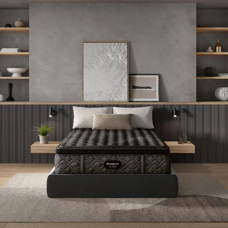 Memory foam mattresses for pressure relief and contouringBeautyrest Black® Series One 14.75" Medium Pillow Top Mattress Memory foam mattresses for pressure relief and contouringBeautyrest Black® Series One 14.75" Medium Pillow Top Mattress