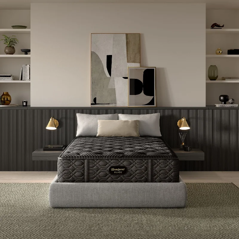 Bamboo - charcoal infused mattresses for odor absorptionBeautyrest Black® Series One 14" Plush Mattress Bamboo - charcoal infused mattresses for odor absorptionBeautyrest Black® Series One 14" Plush Mattress