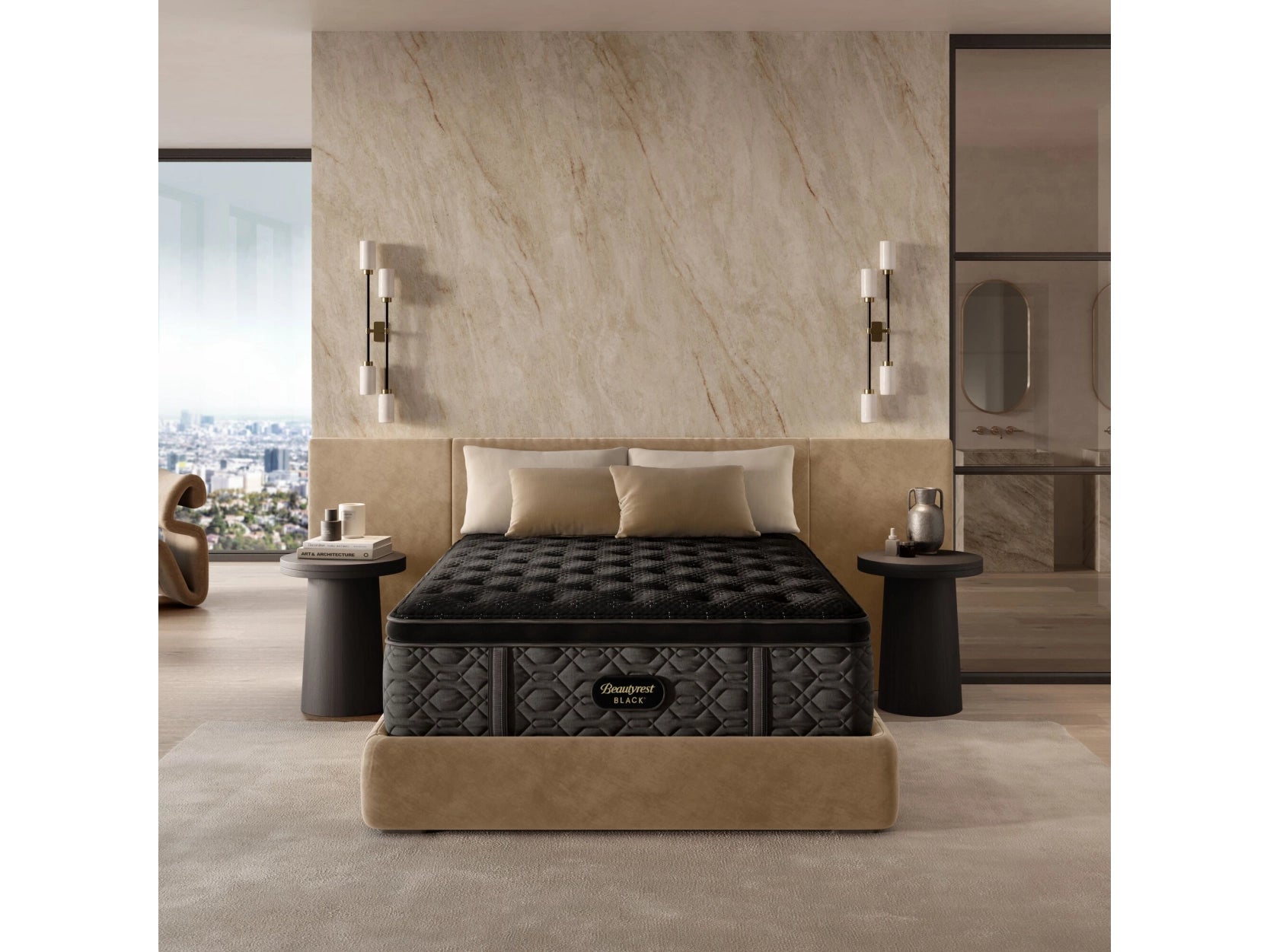 Wool - filled mattresses for natural insulation and moisture - wickingBeautyrest Black Series Three Plush Pillow Top Twin XL Mattress Wool - filled mattresses for natural insulation and moisture - wickingBeautyrest Black Series Three Plush Pillow Top Twin XL Mattress