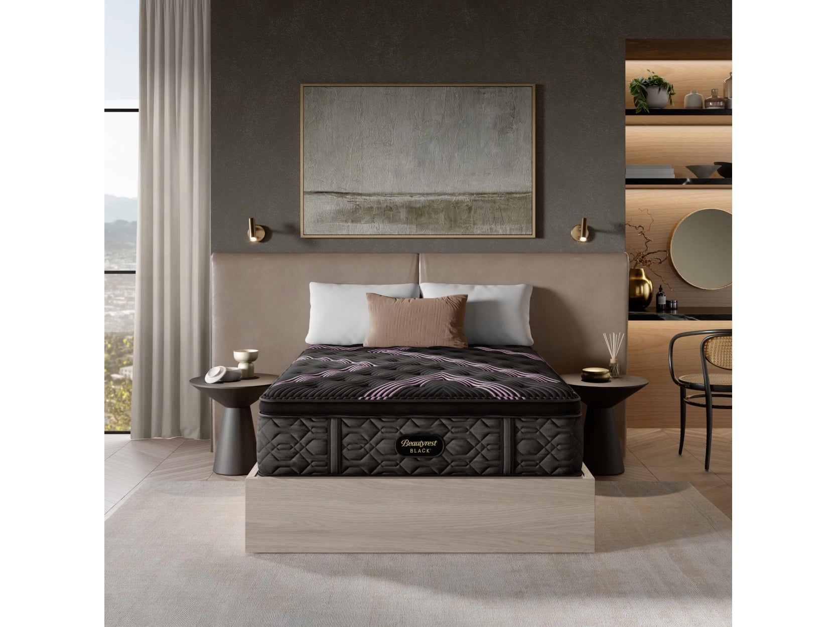 Wool - filled mattresses for natural insulation and moisture - wickingBeautyrest Black Series Two Medium Pillow Top Twin XL Mattress Wool - filled mattresses for natural insulation and moisture - wickingBeautyrest Black Series Two Medium Pillow Top Twin XL Mattress
