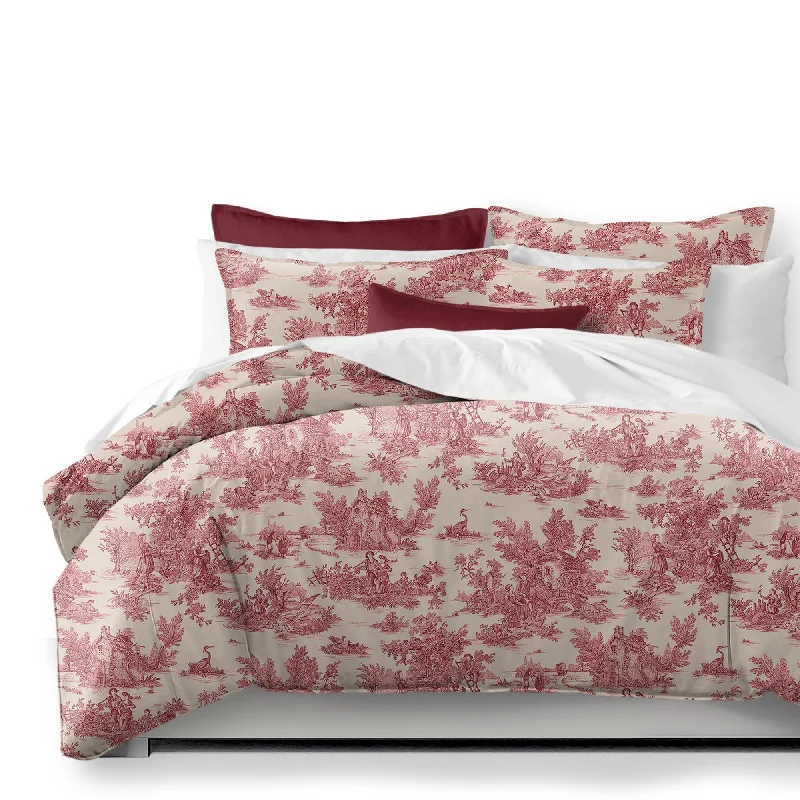Duvet covers suitable for use with synthetic - filled comfortersBouclair Red Bedding Duvet covers suitable for use with synthetic - filled comfortersBouclair Red Bedding
