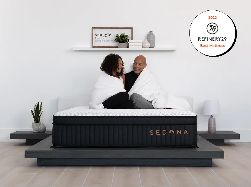 Gel - infused memory foam mattresses for cooler sleepSedona Elite