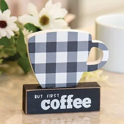 Bed skirts for beds with a round frameBut First Coffee Buffalo Check Coffee Cup on Base Bed skirts for beds with a round frameBut First Coffee Buffalo Check Coffee Cup on Base