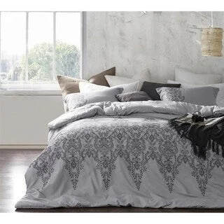 Microfiber - filled comforters that are lightweight and easy to care forBYB Baroque Stitch Comforter - Alloy/Pewter Embroidery Microfiber - filled comforters that are lightweight and easy to care forBYB Baroque Stitch Comforter - Alloy/Pewter Embroidery