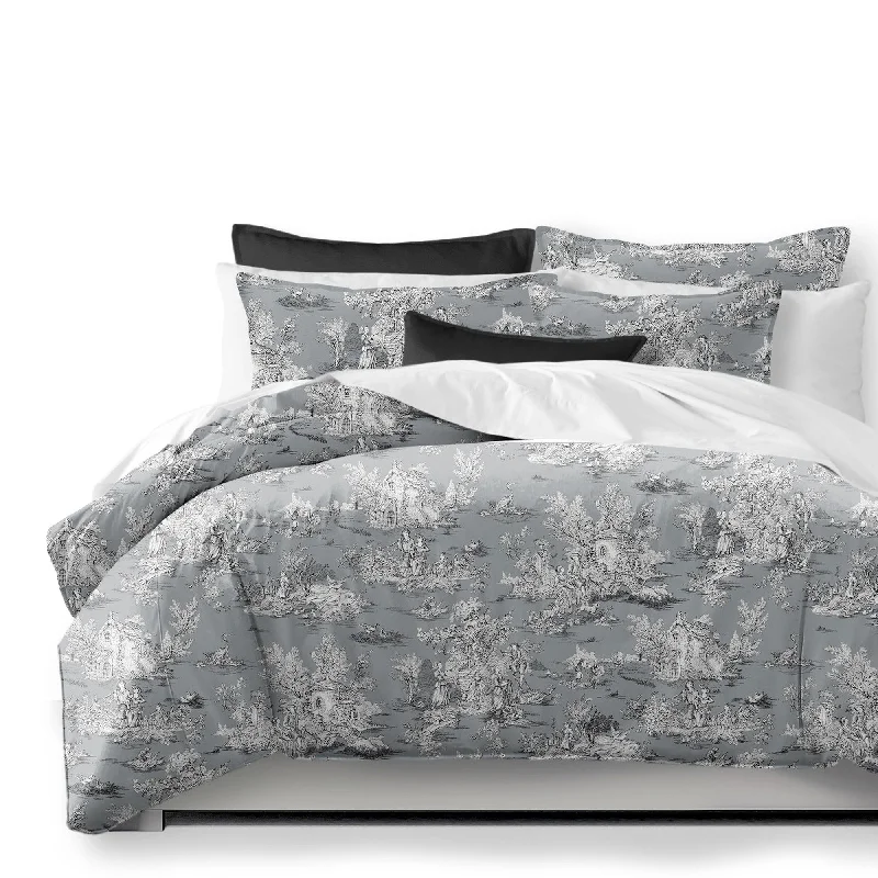 Microfiber duvet covers that are affordable and easy to care forChateau Gray/Black Bedding Microfiber duvet covers that are affordable and easy to care forChateau Gray/Black Bedding